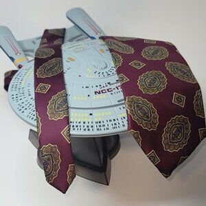 Christian Dior Monsieur Tie Burgandy T-3